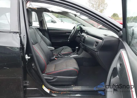 2016 Toyota Corolla S W/Special Edition Pkg из США, поврежденный, VIN 2T1BURHE7GC580381